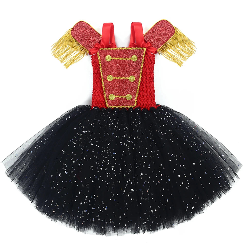 Sparkly Circus Ringmaster Costume Dress Christmas