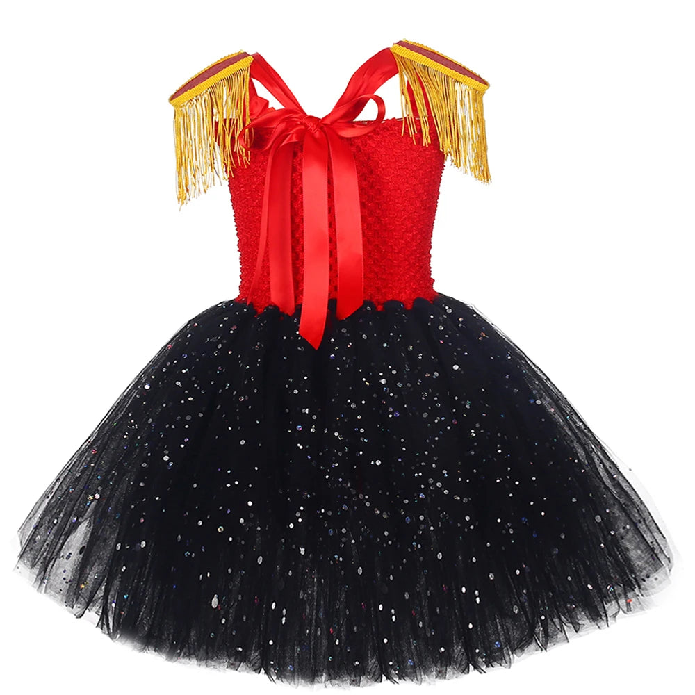 Sparkly Circus Ringmaster Costume Dress Christmas