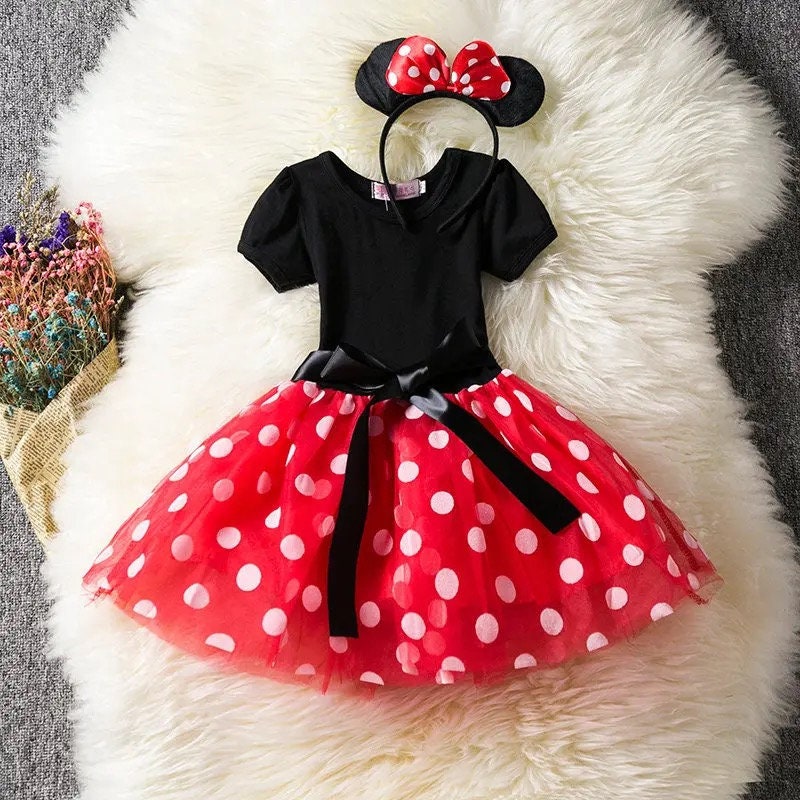 Year Old Baby Girls Clothes Cute 2nd Birthday Dress for Baby Girl Princess Party Dress Cosplay Snow White Costume Infant Robe