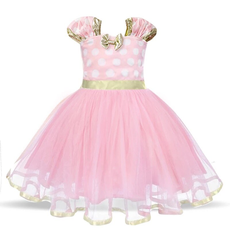Year Old Baby Girls Clothes Cute 2nd Birthday Dress for Baby Girl Princess Party Dress Cosplay Snow White Costume Infant Robe