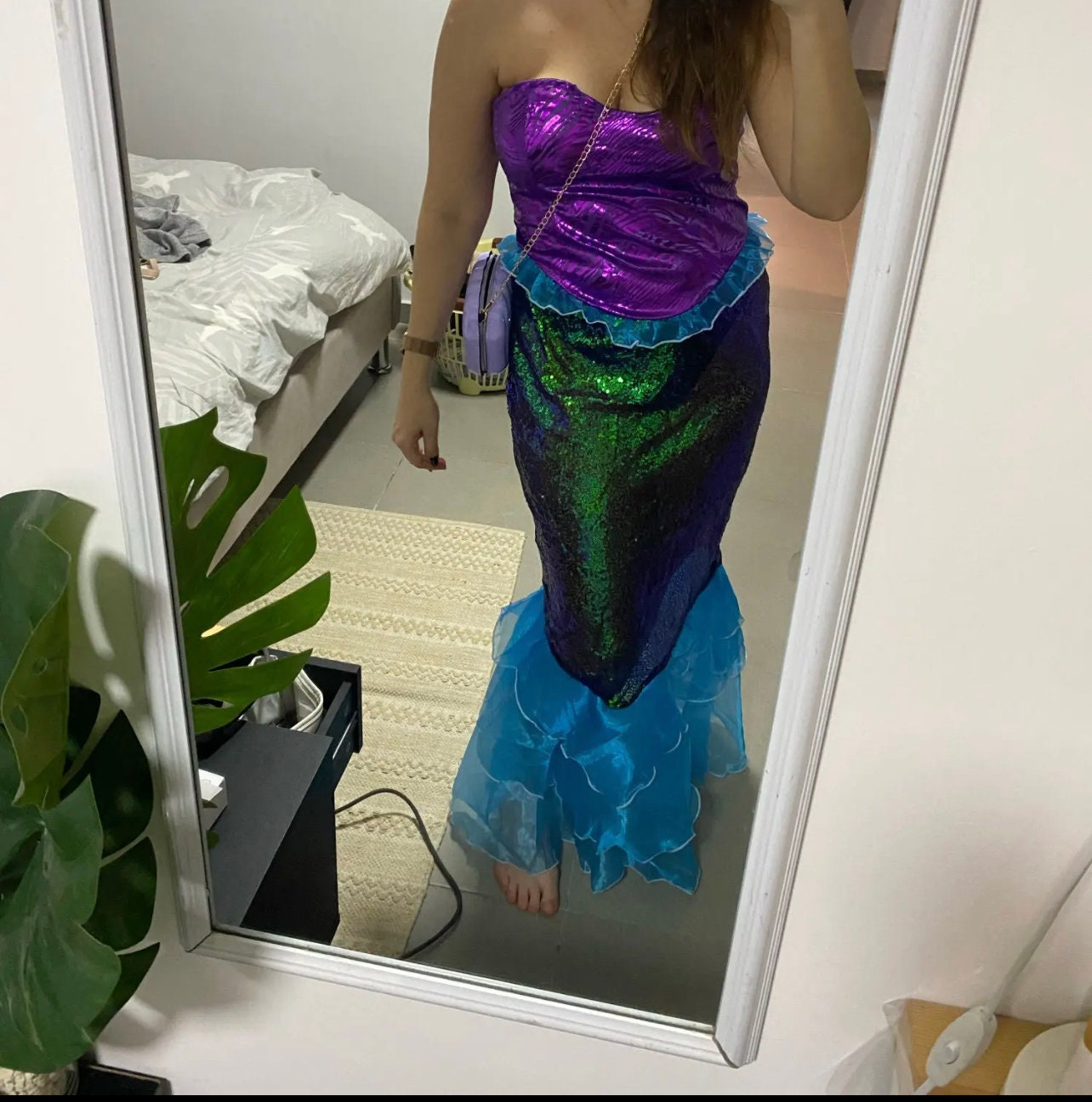 New Arrival Anime Sexy Mermaid Ariel Princess Costumes Adults Women Halloween Mermaid Masquerade Uniforms Dress Up Fancy Dress