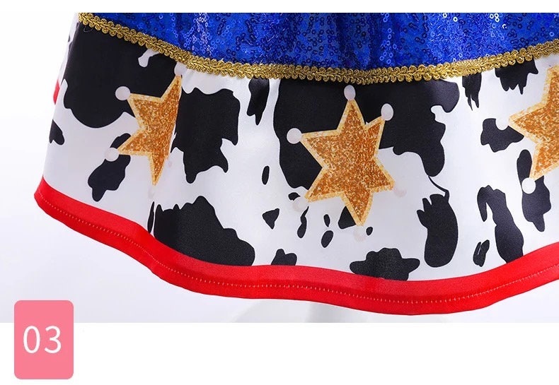 New Toy Story 4 For Girls Costume Kids Cosplay Bo Peep Pink Clothes Summer Fly Sleeve Sequins Dresses Fancy Princess Dress 1-7T