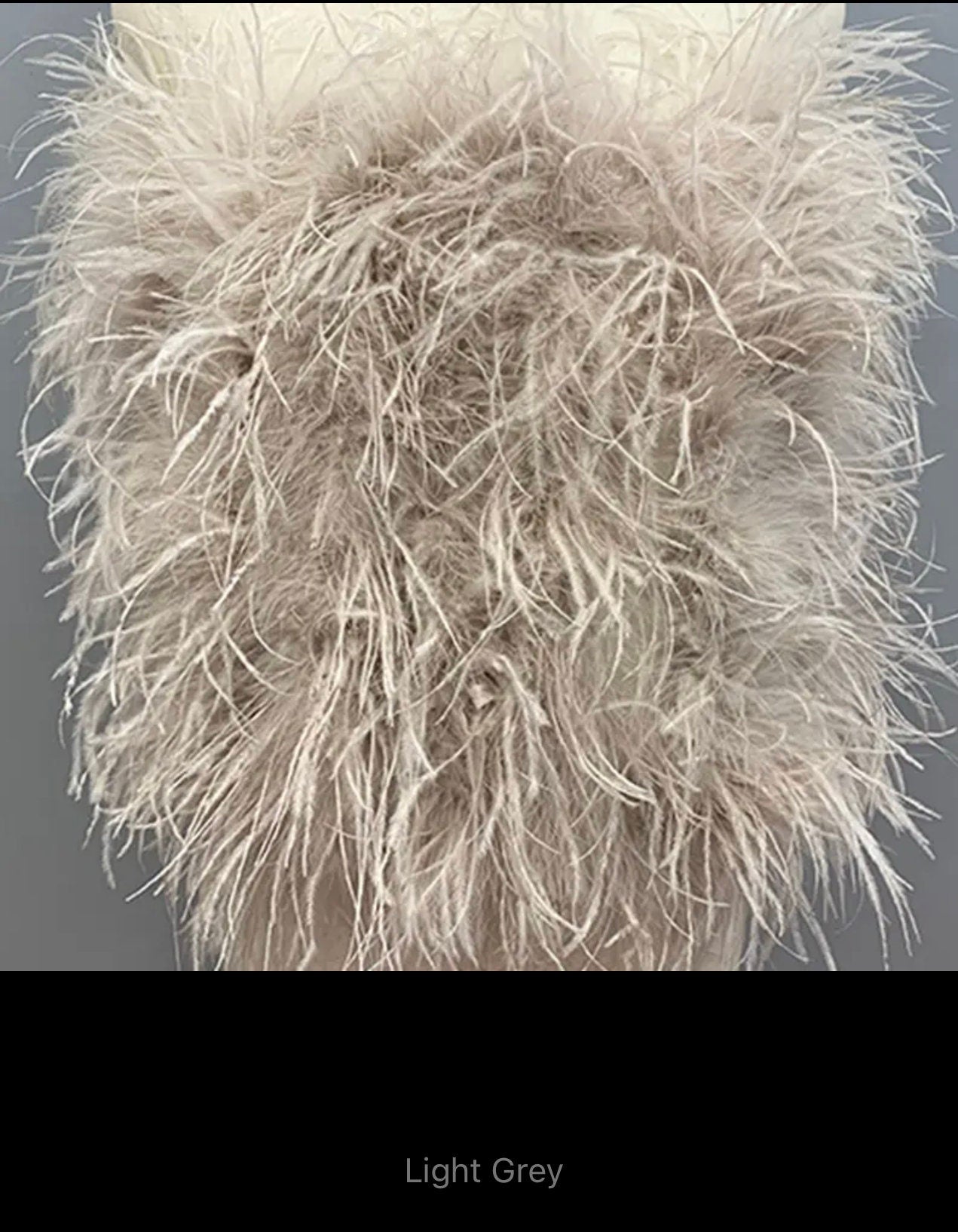 Real Ostrich Shawl Scarf Decoration Accessory Elegant Women Wedding Jacket White Fur Bridal Shawl Wraps Cape Evening Party Cloak