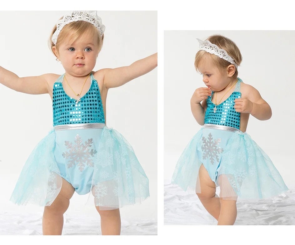 Newest Rompers Baby Girls Mermaid Dress Princess Cotton Clothes Lace Halloween Costume with Headbands