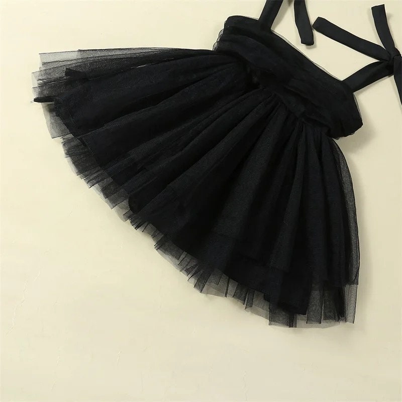 Halloween Toddler Kid Infant Baby Girls Dress Tulle Tutu Party Dresses For Girls Cat Ear Hat