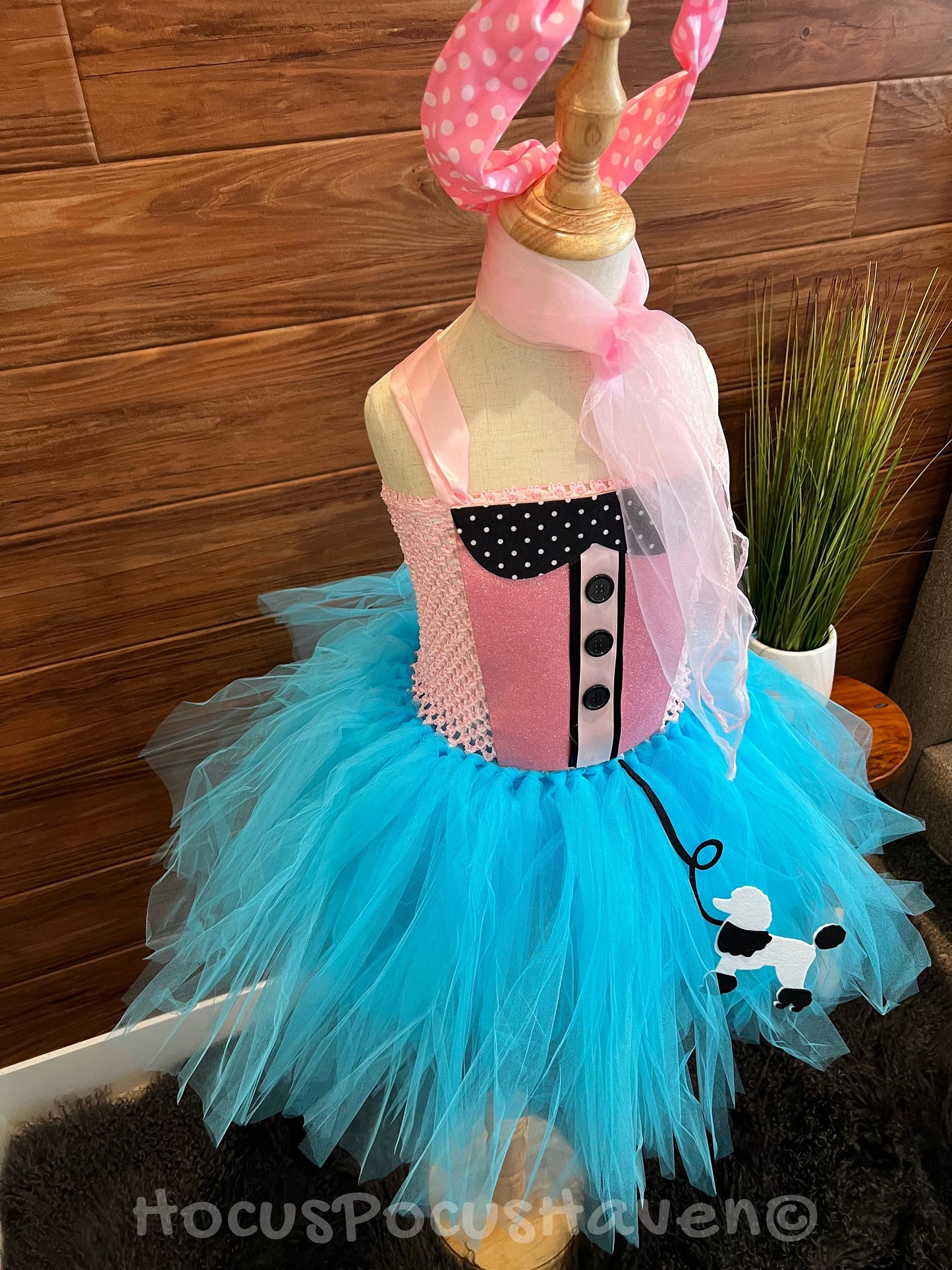 50’s Poodle Skirt Tutu Costume