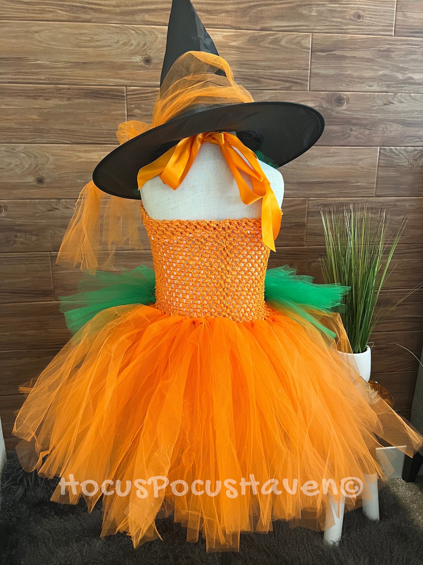 Orange Pumpkin Tutu Costume