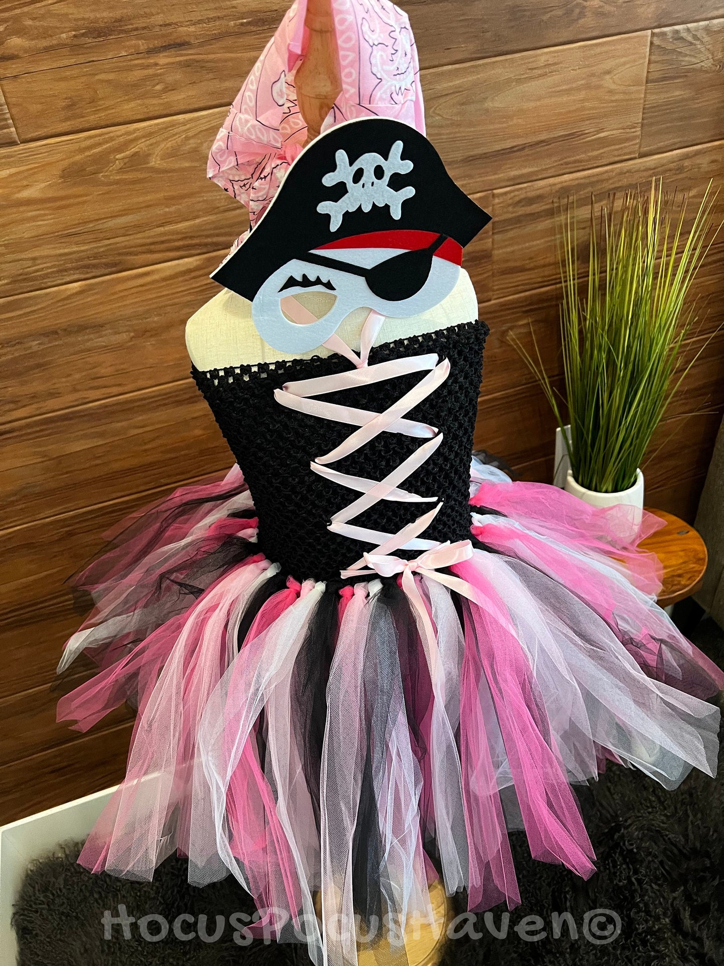 Pink Pirate Tutu Costume