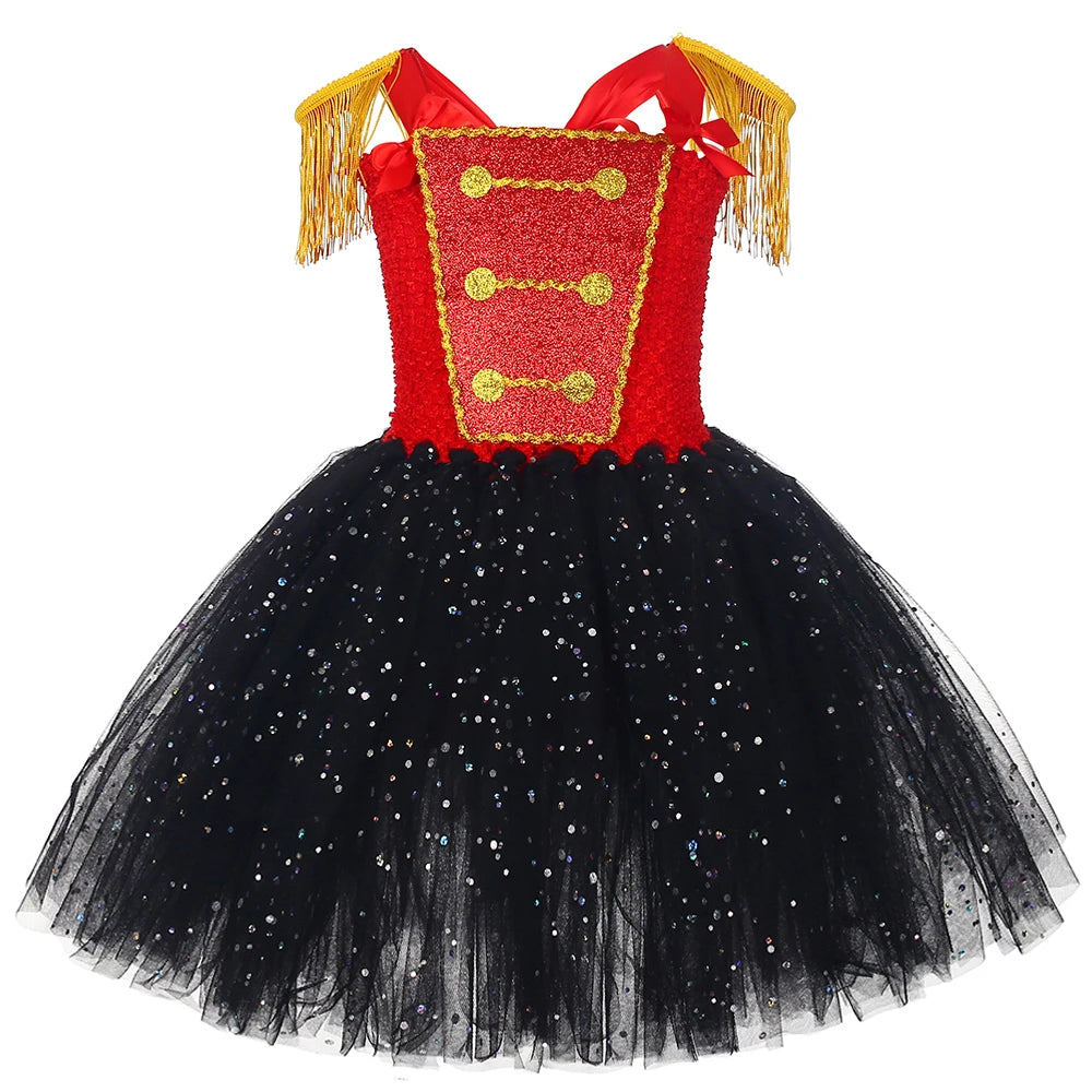 Sparkly Circus Ringmaster Costume Dress Christmas