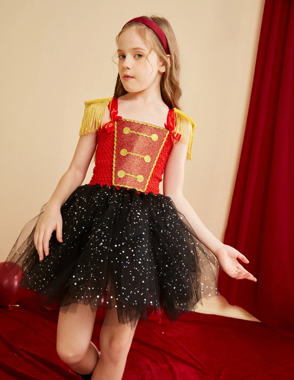 Sparkly Circus Ringmaster Costume Dress Christmas