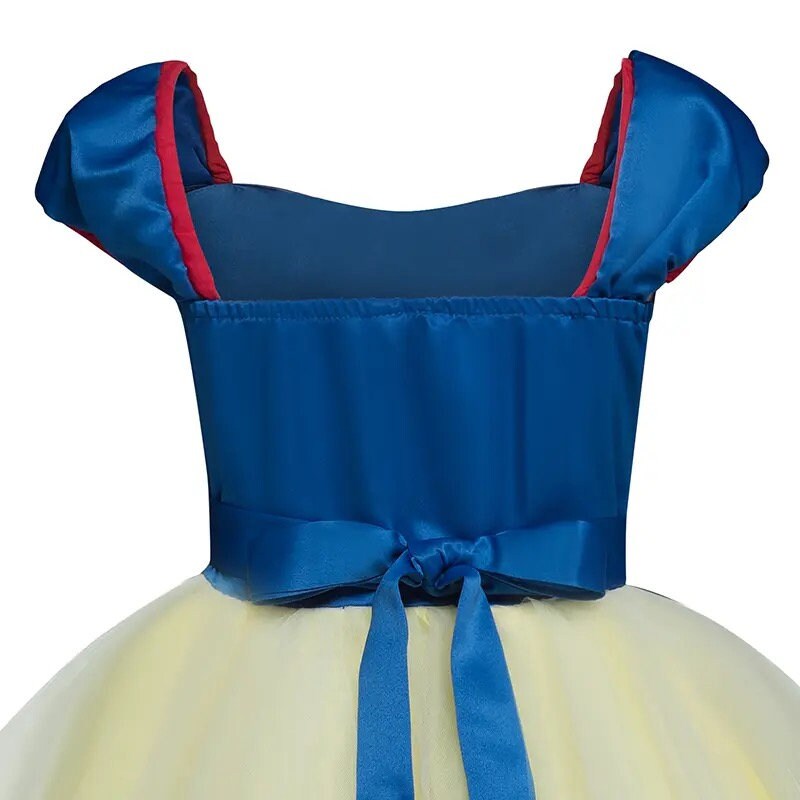 Year Old Baby Girls Clothes Cute 2nd Birthday Dress for Baby Girl Princess Party Dress Cosplay Snow White Costume Infant Robe