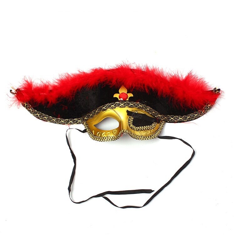 Girls Pirate Tutu Dress Costume Black Red & Gold Glitter Kids Deluxe Pirate Masquerade Halloween Role play Party Tutu Clothes