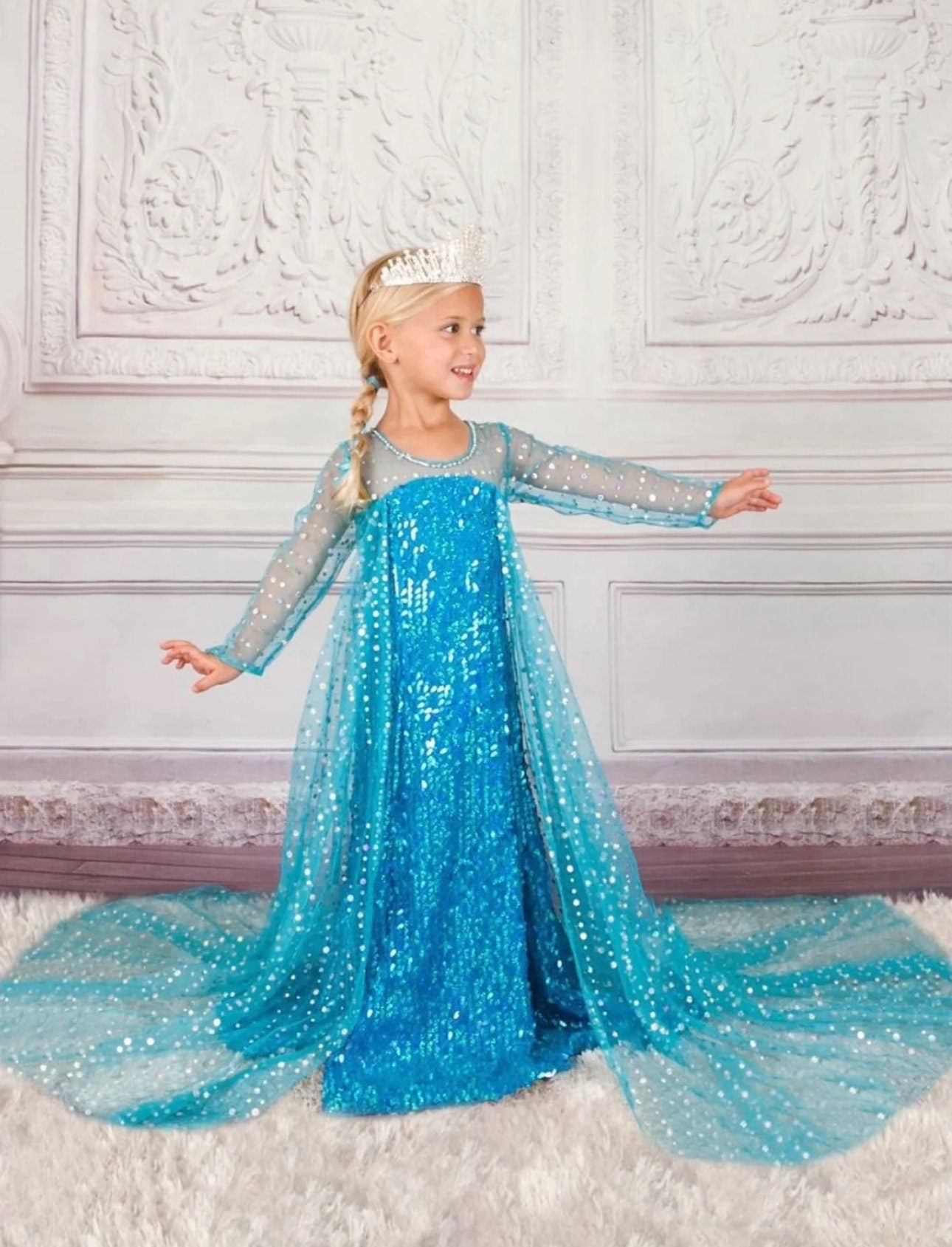 Elsa Snow Queen Costume