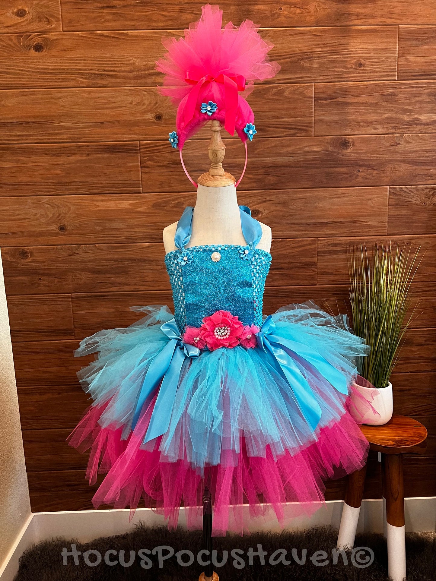 Poppy Trolls Tutu Costume