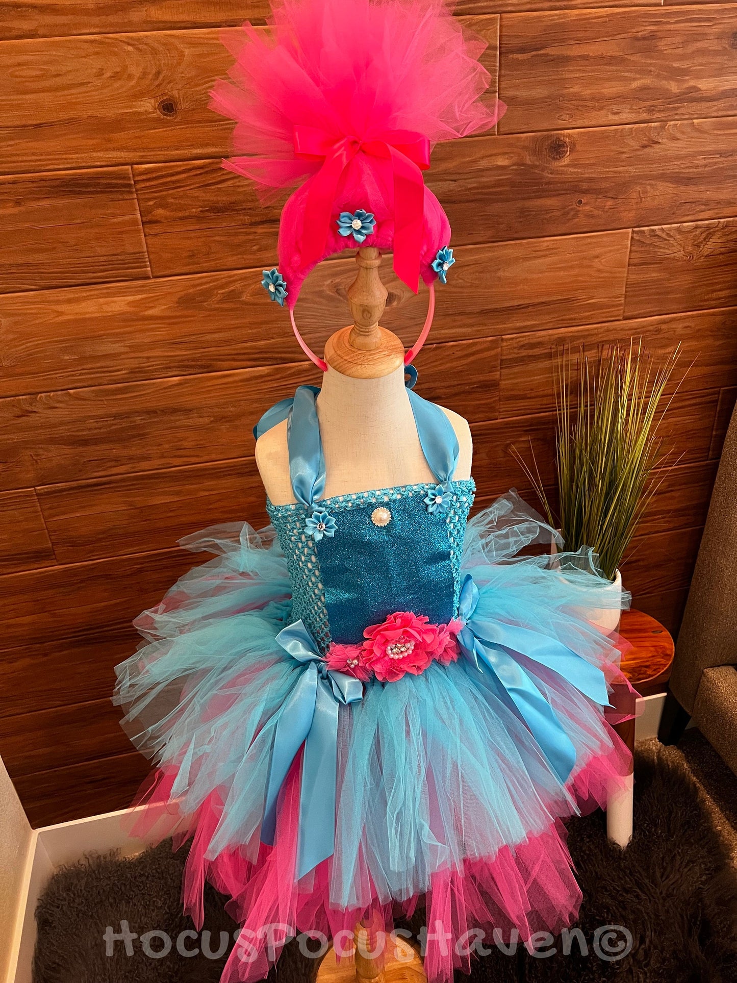 Poppy Trolls Tutu Costume