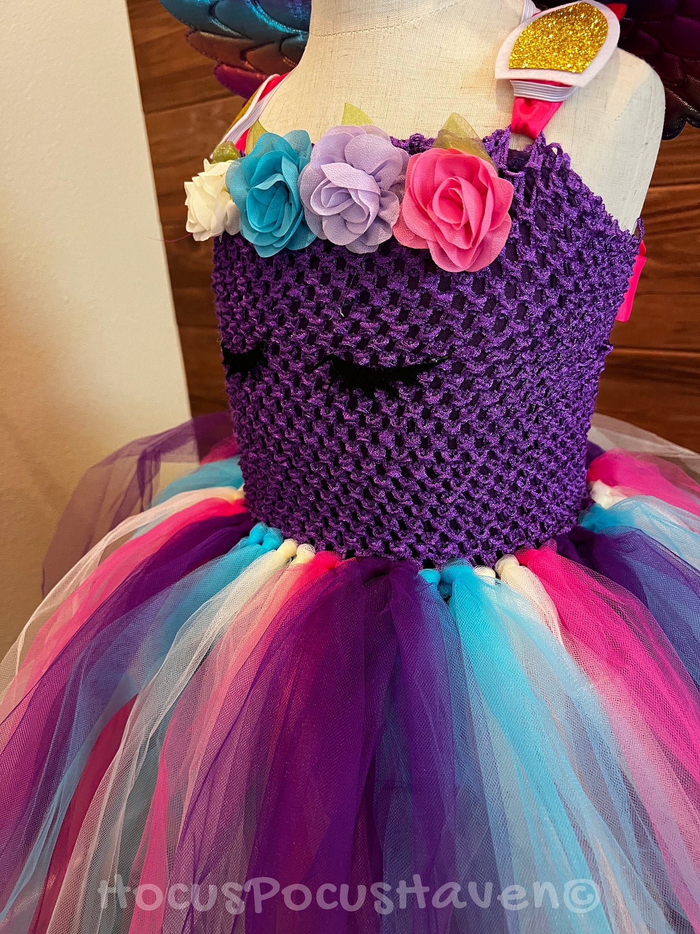 Purple Unicorn Tutu Costume