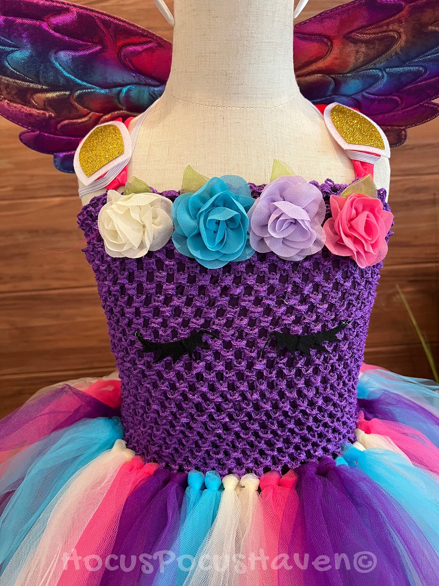 Purple Unicorn Tutu Costume