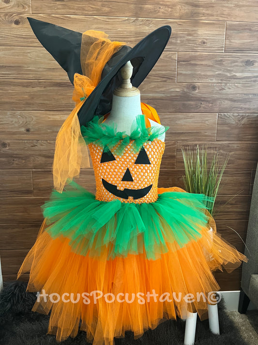 Orange Pumpkin Tutu Costume