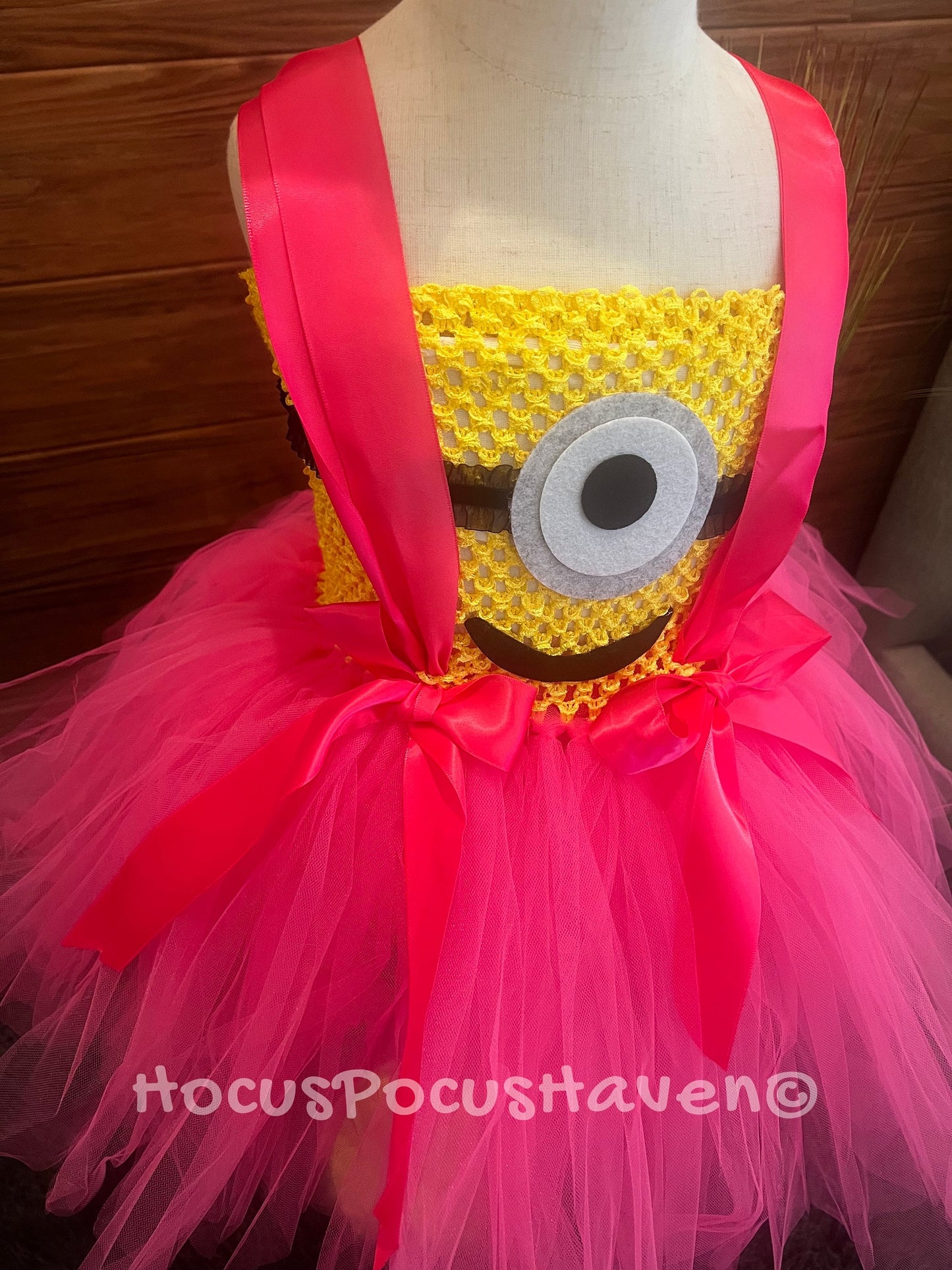 Pink Minion Tutu Costume