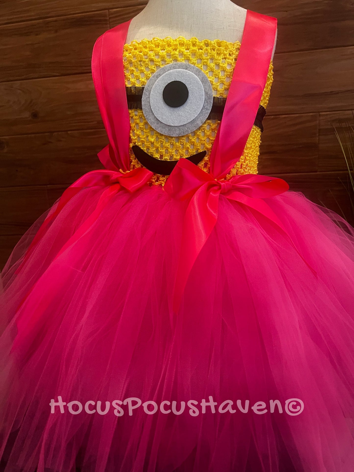 Pink Minion Tutu Costume