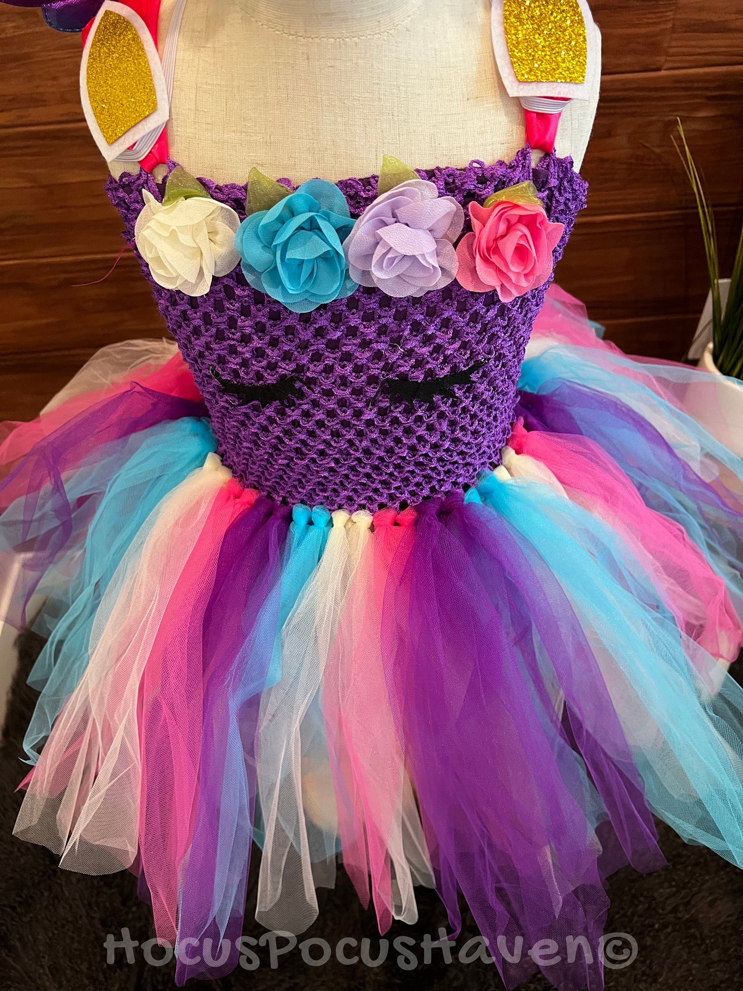 Purple Unicorn Tutu Costume