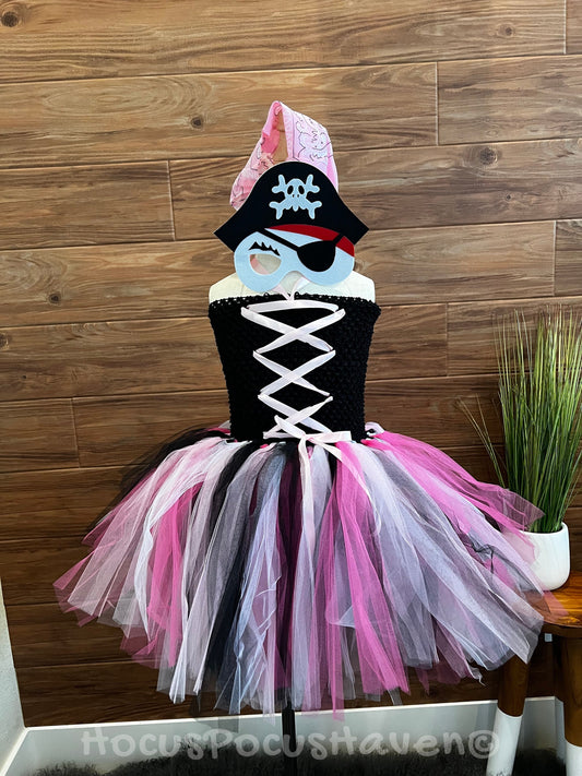 Pink Pirate Tutu Costume