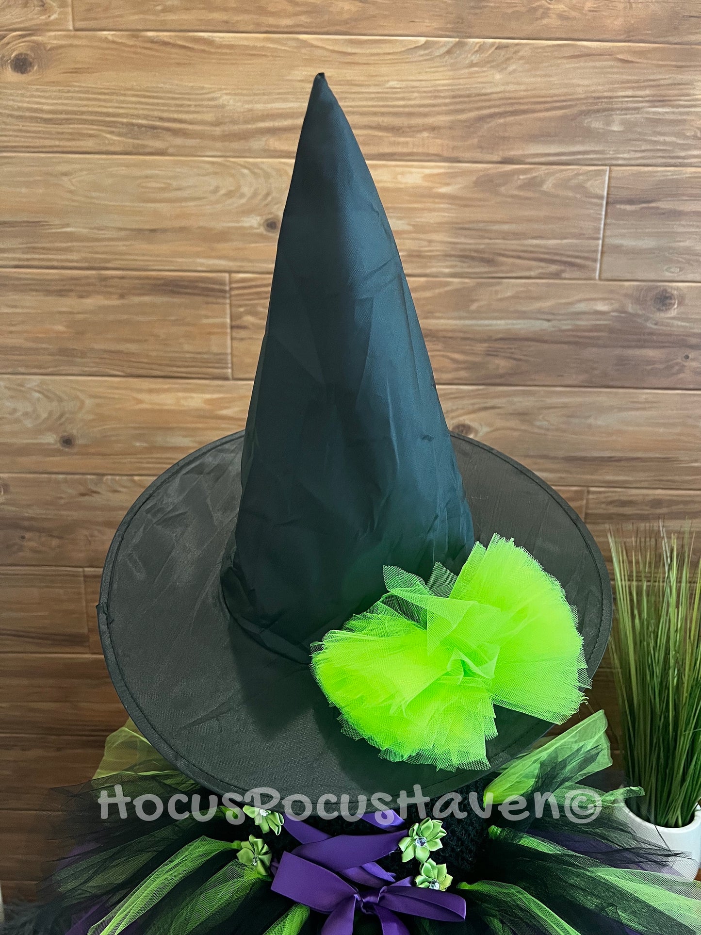 Purple and Black Witch Tutu Costume