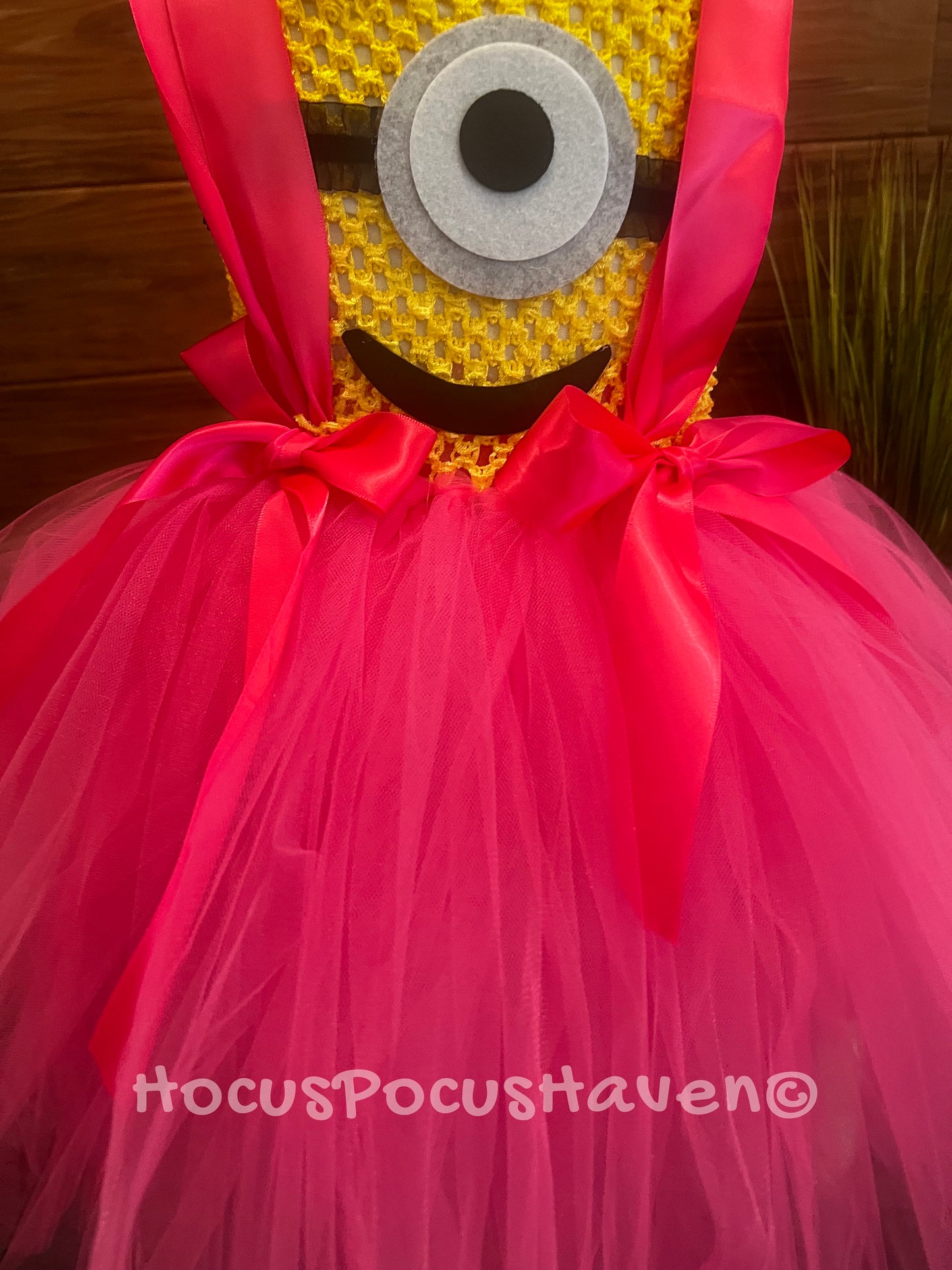 Pink Minion Tutu Costume